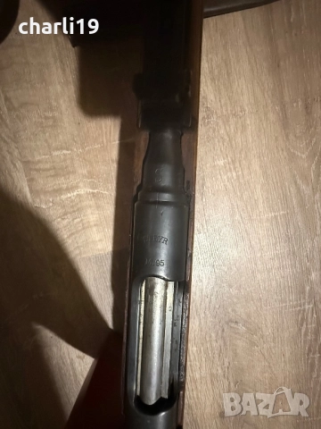 Старинна пушка МАНЛИХЕР с щик, снимка 6 - Антикварни и старинни предмети - 52630505