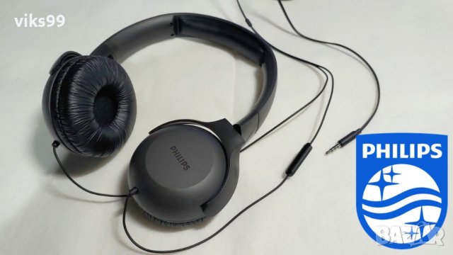 Слушалки с микрофон Philips TAUH201BK/00 , снимка 4 - Слушалки и портативни колонки - 38286819