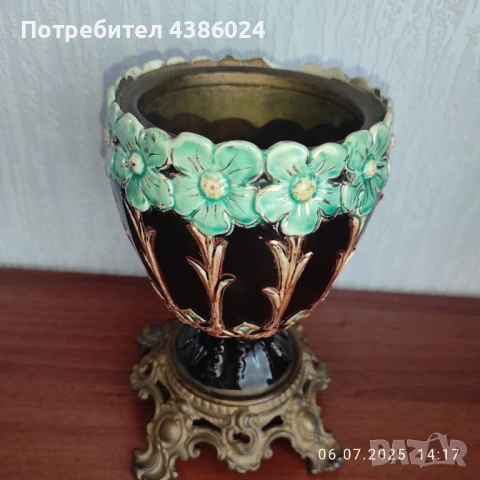 АНТИКВАРНА ЛАМПА НА ПОНЕ 130 ГОДИНИ ПОРЦЕЛАН