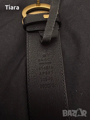 Оригинален кожен колан Gucci GG Marmont с кутия, снимка 3 - Колани - 54292122