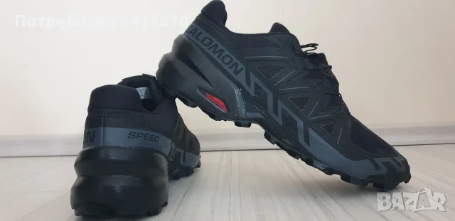Salomon Speed Cross 6 UK 9.5 US 10  Size 44 /27.5 - 28см ОРИГИНАЛ! Мъжки спортни обувки!