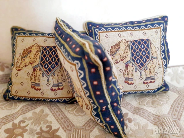 Комплект декоративни възглавници с ориенталски шарки, снимка 2 - Възглавници - 50909998