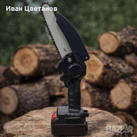 Акумулаторен мини трион 48V с 2 батерии и куфар