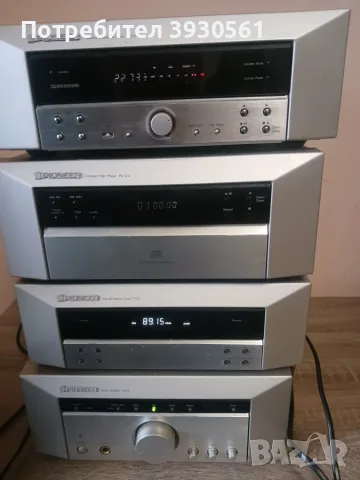 Сет PIONEER Deck T-C3,disk PD-C3,tuner F-c3,amplifier,A-C3