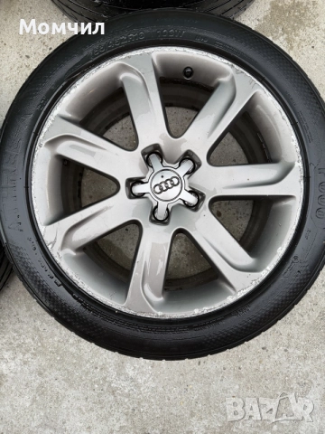 Audi алуминиеви джанти 8.5Jx18H2 ET32-5x112, снимка 5 - Гуми и джанти - 56316985