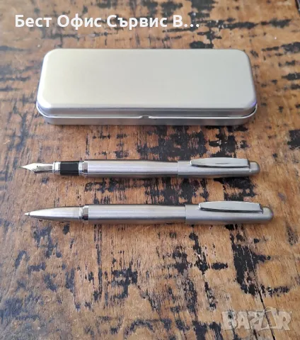 писалка и химикалка комплект масивни метални, внос от Германия