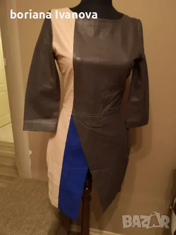 Красива кожена рокля намалям на 55лв , снимка 17 - Рокли - 48668138