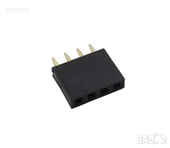 Женска рейка 1x4, 2.54MM, Female Header