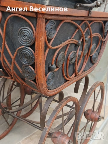 ретро бебешка количка , снимка 4 - Други ценни предмети - 54078087