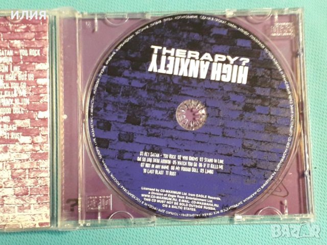 Therapy? – 2003 - High Anxiety(Alternative Rock), снимка 7 - CD дискове - 42717365