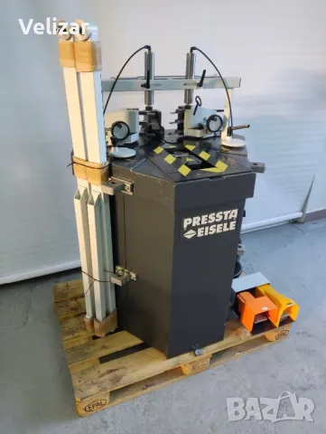 Автоматична ъглонабивна машина Pressta Eisele 2000 Германия, снимка 3 - Други машини и части - 49860492