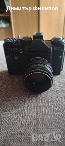 Продавам класически съветски огледално-рефлексен фотоапарат (SLR) Зенит ЕТ (на латиница: Zenit ET)., снимка 2 - Фотоапарати - 54305465