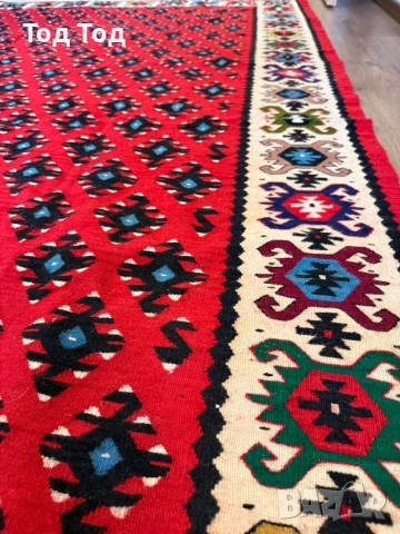 Чипровски килим Пиротчанки, снимка 6 - Килими - 54313543