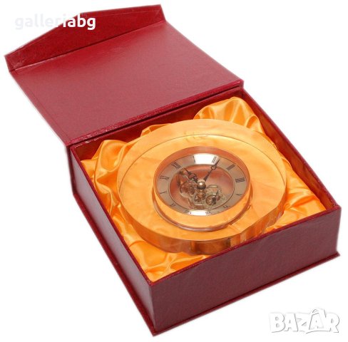 Елегантен стъклен часовник , снимка 2 - Други - 40447706