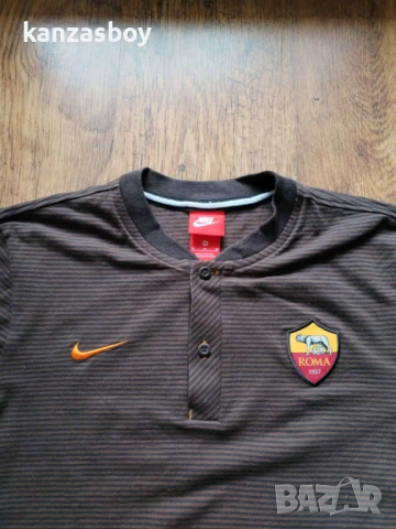  Nike AS Roma 17/18 - мъжка фенска тениска М, снимка 2 - Тениски - 54155962