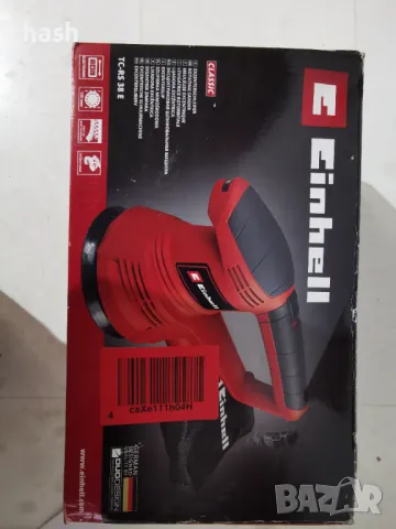 Einhell Орбитален шлайф /Ексцентрикшлайф TC-RS 38 E ,Ø 125 mm, контрол на скоростта, снимка 4 - Други инструменти - 48692424