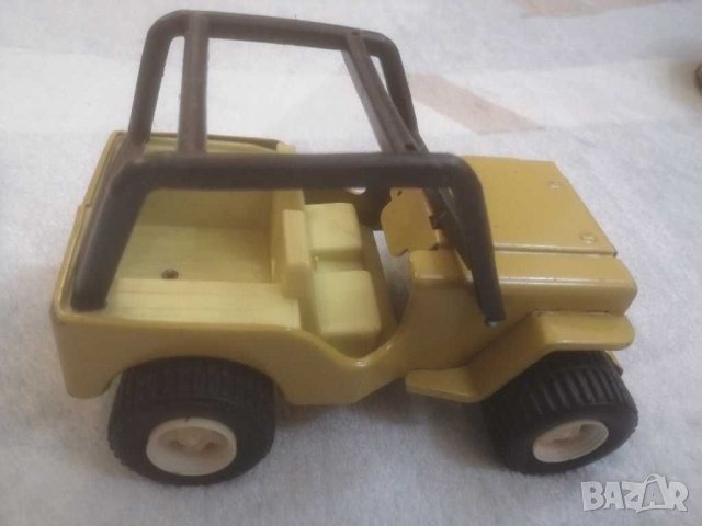 Стара метална джипка, играчка СССР. , снимка 4 - Колекции - 31122508