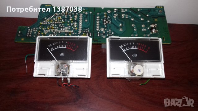 VU метри, чистачки, аналогови нивоиндикатори за аудио, снимка 1 - Други - 42868271