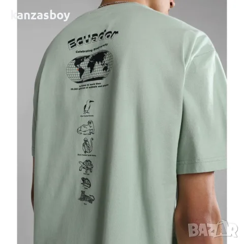 Napapijri S-Pardise Men's T-shirt - мъжка тениска р-р XS, снимка 2 - Тениски - 55887931