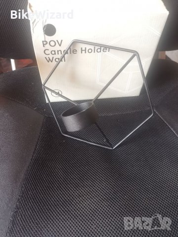 Стойка за свещ метална  за стена НОВА, снимка 2 - Други - 33713859