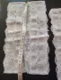 2XL Дантелени жартиери за бедра в бяло и черно , снимка 5