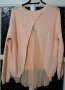 Нова раздвижена и ефектна блуза с  гръб-нежен,фин солей, снимка 1 - Блузи с дълъг ръкав и пуловери - 39708458