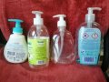 Празни флакони с Дозатор със заключващ се механизъм за дезинфектант, гелове, шампоани-8 броя, снимка 16