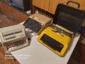 Пишеща машина , механичен  калкулатор и касов апарат , снимка 1 - Друга електроника - 36631095