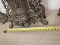 Комплект каминен часовник с два свещеника. , снимка 10