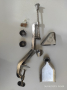 Вносен швейцарски метален апарат за вадене на костилки от череши, снимка 1 - Аксесоари за кухня - 44556095