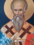Икона на Свети Климент Охридски icona Sveti Kliment Ohridski, снимка 2