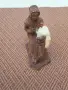 Дървена статоетка - жена предачка, снимка 6