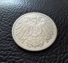 Стара сребърна монета 1892 г. буква D  Германия -уникат,много малък тираж + КУРИОЗ /липсващи букви/, снимка 13