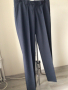 Класически мъжки официален панталон-цвят графит ситно райе, снимка 2
