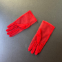 Дамски къси червени тюлени ръкавици- код 8638, снимка 5