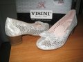 Дамски обувки естествена кожа дупки, снимка 4