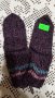 Ръчно плетени детски чорапи 100% вълна, снимка 6