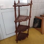 Етажерка ъглова масив манго, снимка 5