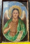 Стара Българска Икона Св.Йоан, снимка 7