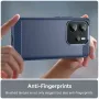 Xiaomi Redmi Note 14 4G Противоударен Силиконов Гръб Карбон, снимка 7