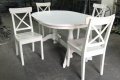 Трапезна маса със столове тип IKEA, снимка 1 - Маси - 31735477