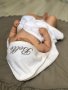 Персонализирана бебешка хавлия с качулка, с бродерия Лукс, 100% памук, снимка 1