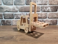 Дървен модел на Мотокар / Електрокар / Товарач – Craft Camp, снимка 2