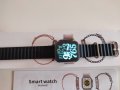 Забележителен черен смарт часовник Smart watch Ultra 8, снимка 3