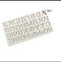 силиконов молд букви кирилица , снимка 1 - Форми - 44320913