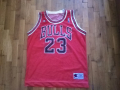 Баскетболна тениска Шампион -Чикаго Булс НБА №23 Майкъл Джордан размер М