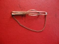 Позлатена игла щипка за вратовръзка Strattun Roled Gold , снимка 8