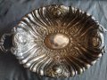 посребрена барокова фруктиера,купа, снимка 4