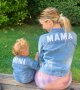 Дънкови якенца за мама и мини, снимка 1 - Якета - 42829210
