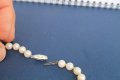 Огърлица перли със сребърна закопчалка, снимка 8